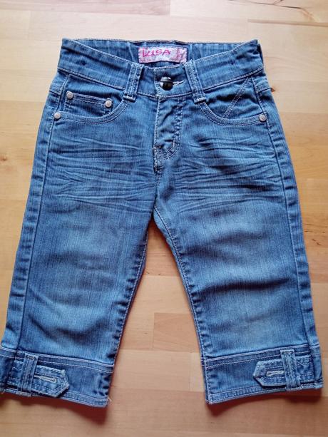 Tříčtvrteční kraťasy s tričkem, vel.98-104, 98