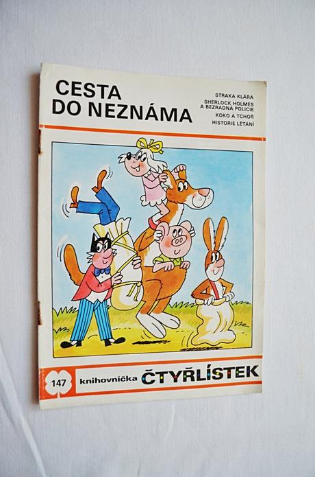 Dětský časopis čtyřlístek 147/ cesta do neznáma,