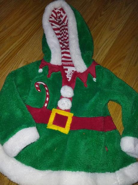 Flees vánoční šaty 92, 92