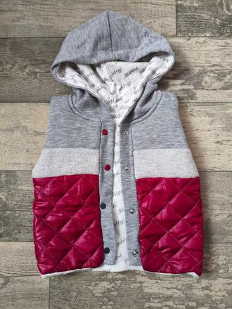 Vesta podšitá bavlnou 74/80, 74