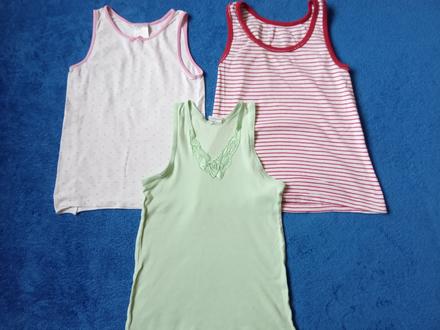 Spodní košilky set 6-8let, 122