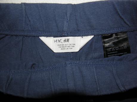 Chlapecké bavlněné kraťasy zn. h&m vel.128, h&m,128