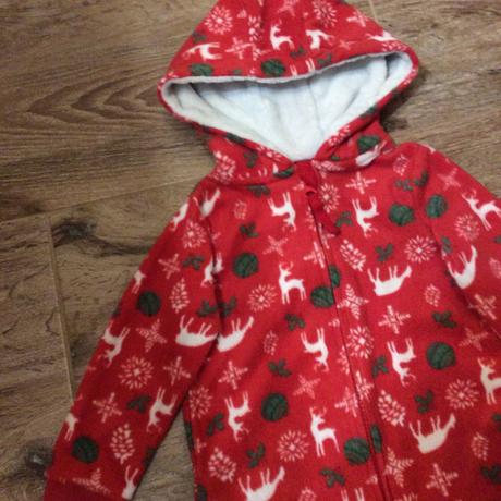 Fleece overal na zip, lupilu,92