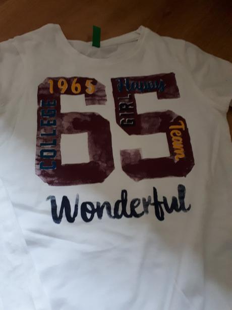 5x tričko s dlouhým rukávem, benetton,134