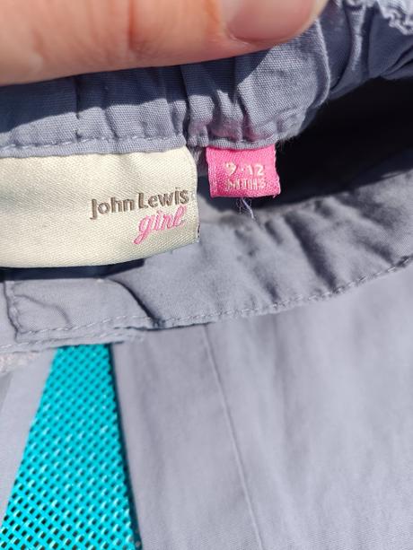 Podšité/vyteplené bavlněné kalhoty, john lewis,74