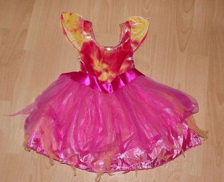 Sametové šaty s tylovou sukní princezna, 