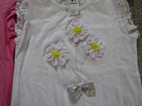 Trička pro holku vel.122 zn.topolino,disney,h & m, h&m,122