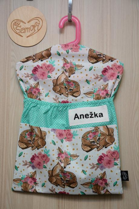 Kapsář nejen do školky + jmenovka,