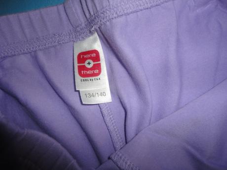 Jako nové 7/8 legíny c+a, vel. 134/140, c&a,134