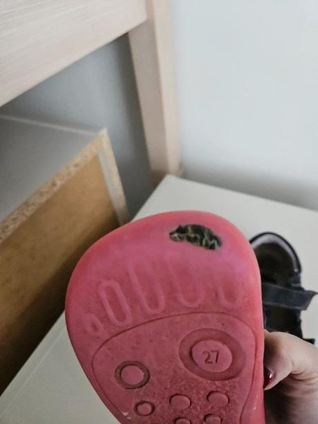 Kožené barefoot sandály, vel. 27, beda,27