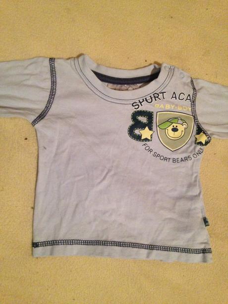 Klučičí halenka nápis - medvídek, okay,62