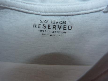 Bavlněné tričko vel.128, reserved,134
