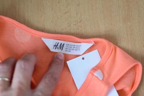Šaty vel. 122/128, h&m,122