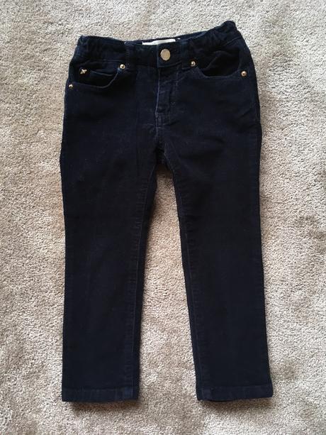 Kalhoty, manžestráky zara, zara,98