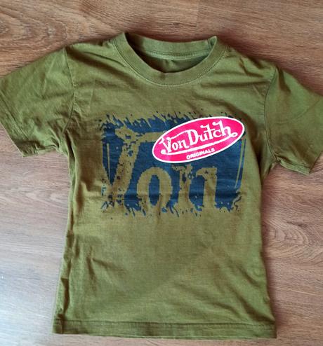 Bavlněné tričko von dutch, von dutch,134