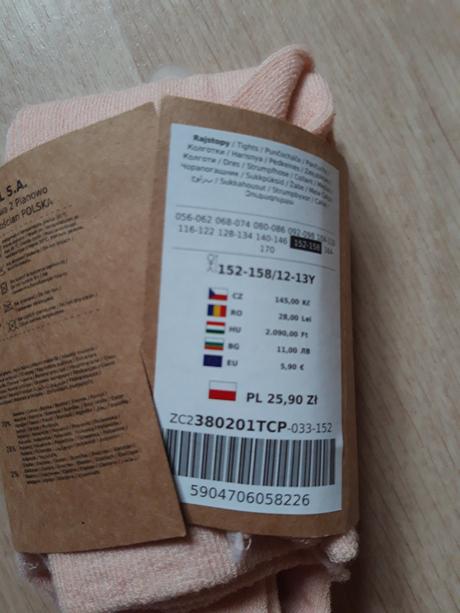 4x punčocháče i jednotlivě, 152