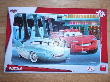 Puzzle cars 19x30cm,