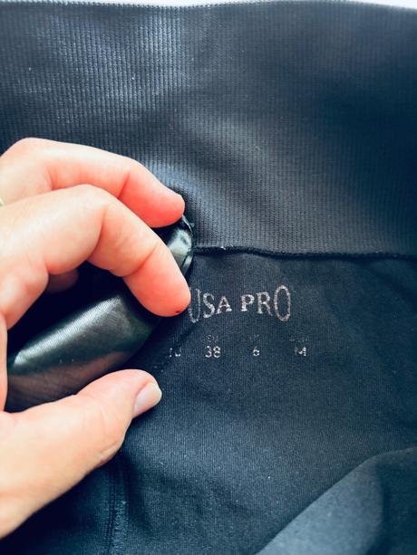 K4/ leginy sportovní černé - v.38, usa pro,m