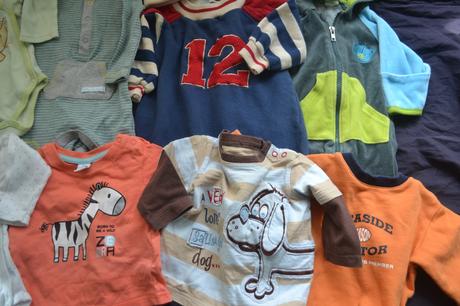 10x kojenecké oblečky v.62-68,body,overaly, 68–80