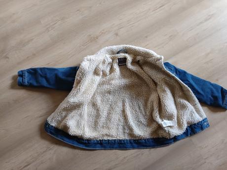 Bunda džínová, primark,134