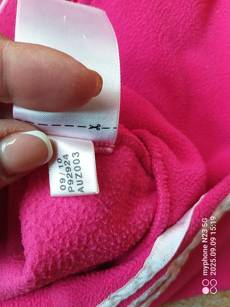 Mikina flauš zn."adidas" vel."140", adidas,140