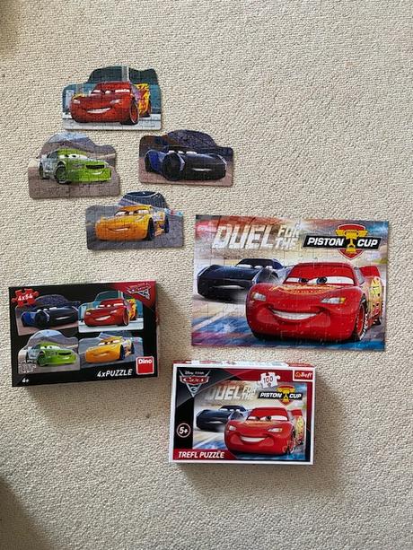 Puzzle "cars", 2 balení, 