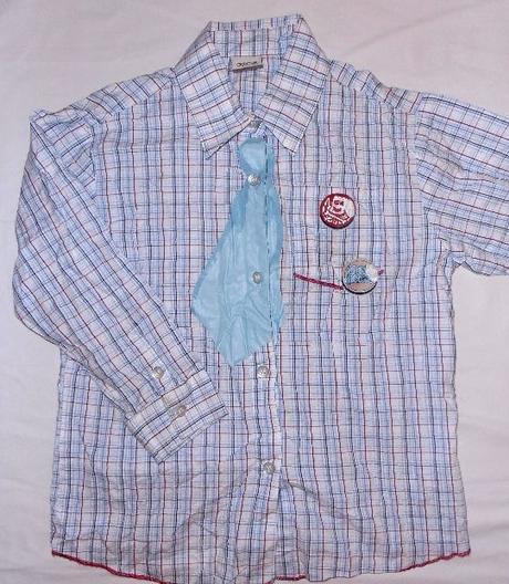 G147. košile s kravatou 5-6 let, cherokee,116