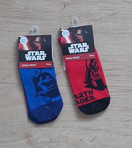 Kotníkové ponožky star wars, setino,104 - 146