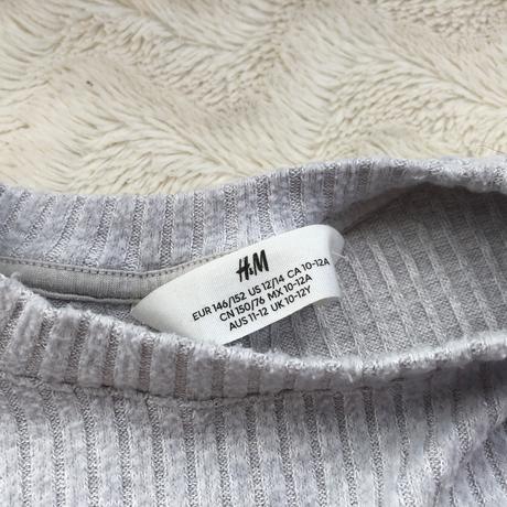 Sedy svetr h&m 146/152, h&m,146
