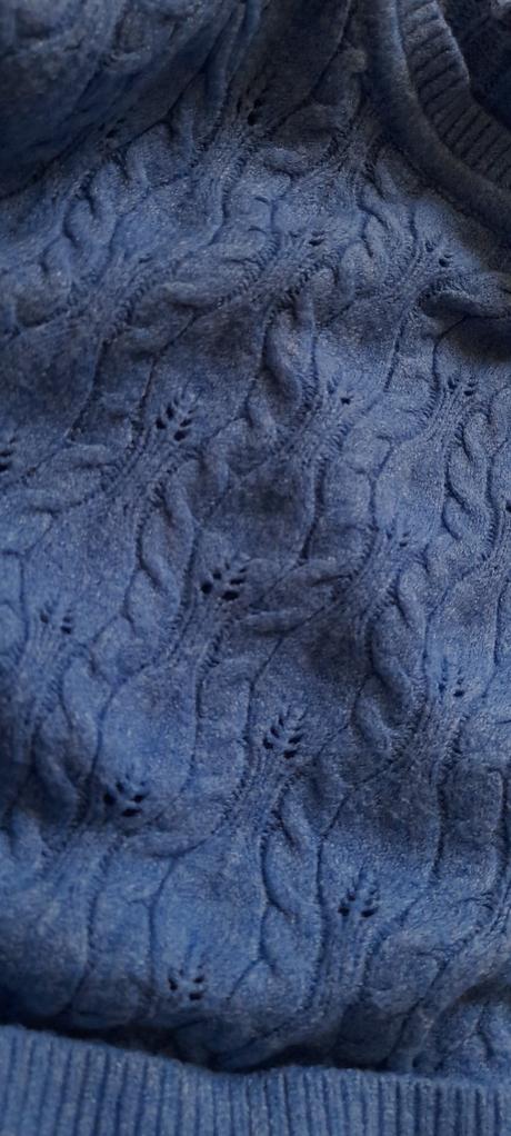 Only copánkový elegantní modrý svetřík, only,s