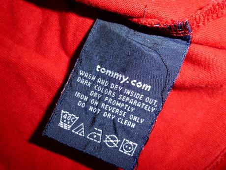 Červené, tommy hilfiger,xl
