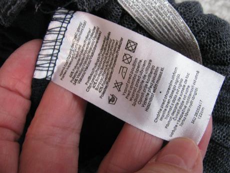 Šedomodrá tylová vícevrstvá sukně, pepco,122