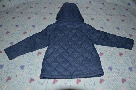 Prošívaná bundička kabátek zimní oteplené, 110