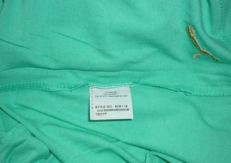 Mentolově zelené dámské tričko puma, puma,m