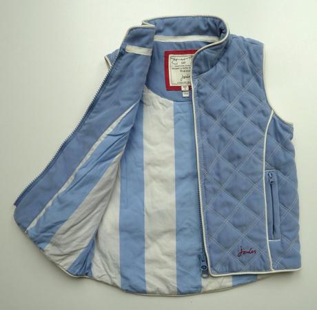 Zateplená prošívaná vesta vel. 104, 104