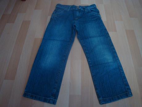 Džíny - modré, vel. 128, tu,128