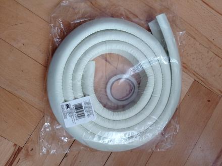 Měkká ochrana hran 2m vel.l - bílá, 