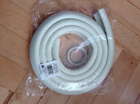 Měkká ochrana hran 2m vel.l - bílá, 