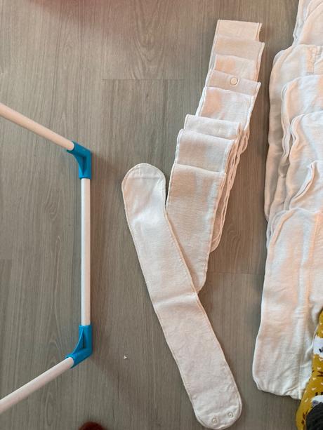 Látkové pleny s příslušenstvím, petit lulu,4 kg - 9 kg