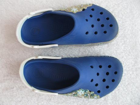 Dívčí nazouváky, crocs, ledové království elza, crocs,35