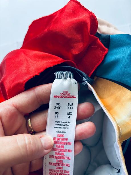 An12/ kostým thor avengers- v.3/4 roky,