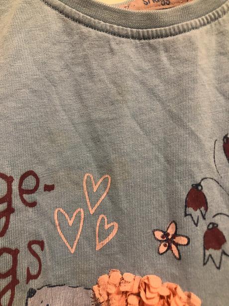 Modré triko s ježkem, 110