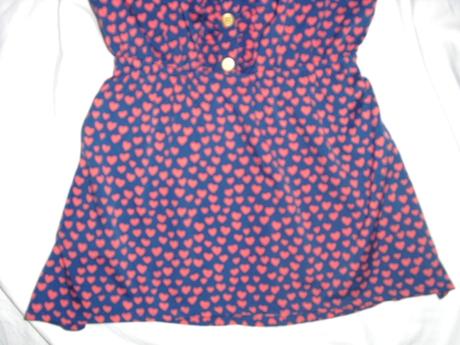 Nádherný srdíčkový top, young dimension,122