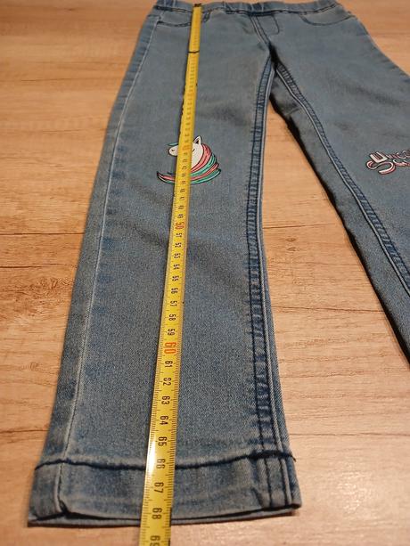 Džíny/legíny/džegíny unicorn vel. 122, sinsay,122