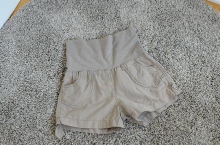 Kraťasy /šortky plátěné s nápletem v pase, young dimension,140