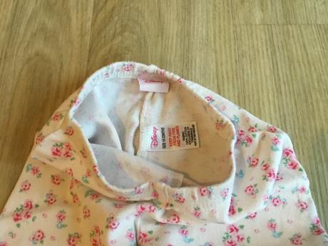 Pyžamové kalhoty s kytičkami, disney,92