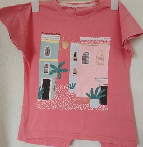 Dívčí triko krátký rukáv 128/134, 128