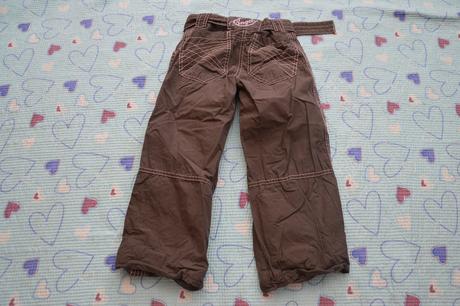 Plátěné kalhoty s regulací v pase, next,122