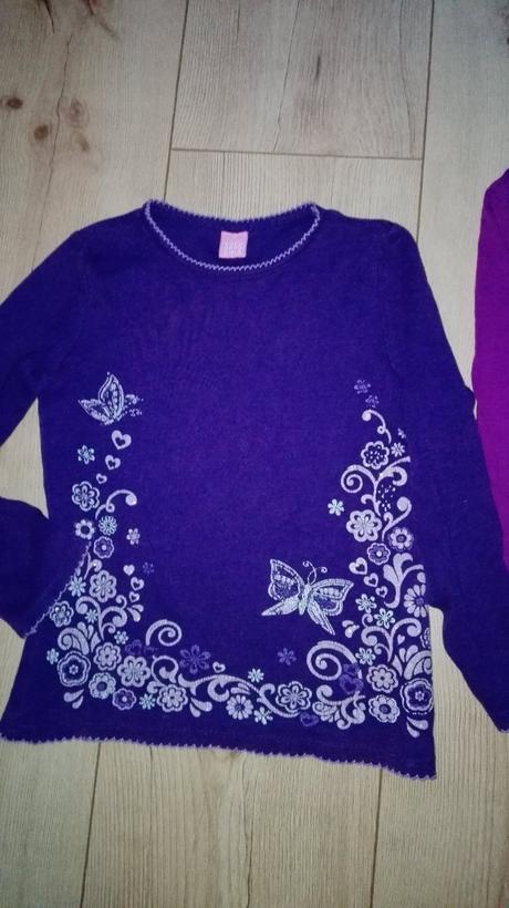 2x triko s dlouhým rukávem, 104