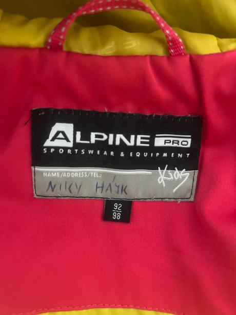 Softshellová bunda vel. 92/98 zn. alpinepro, alpine pro,98
